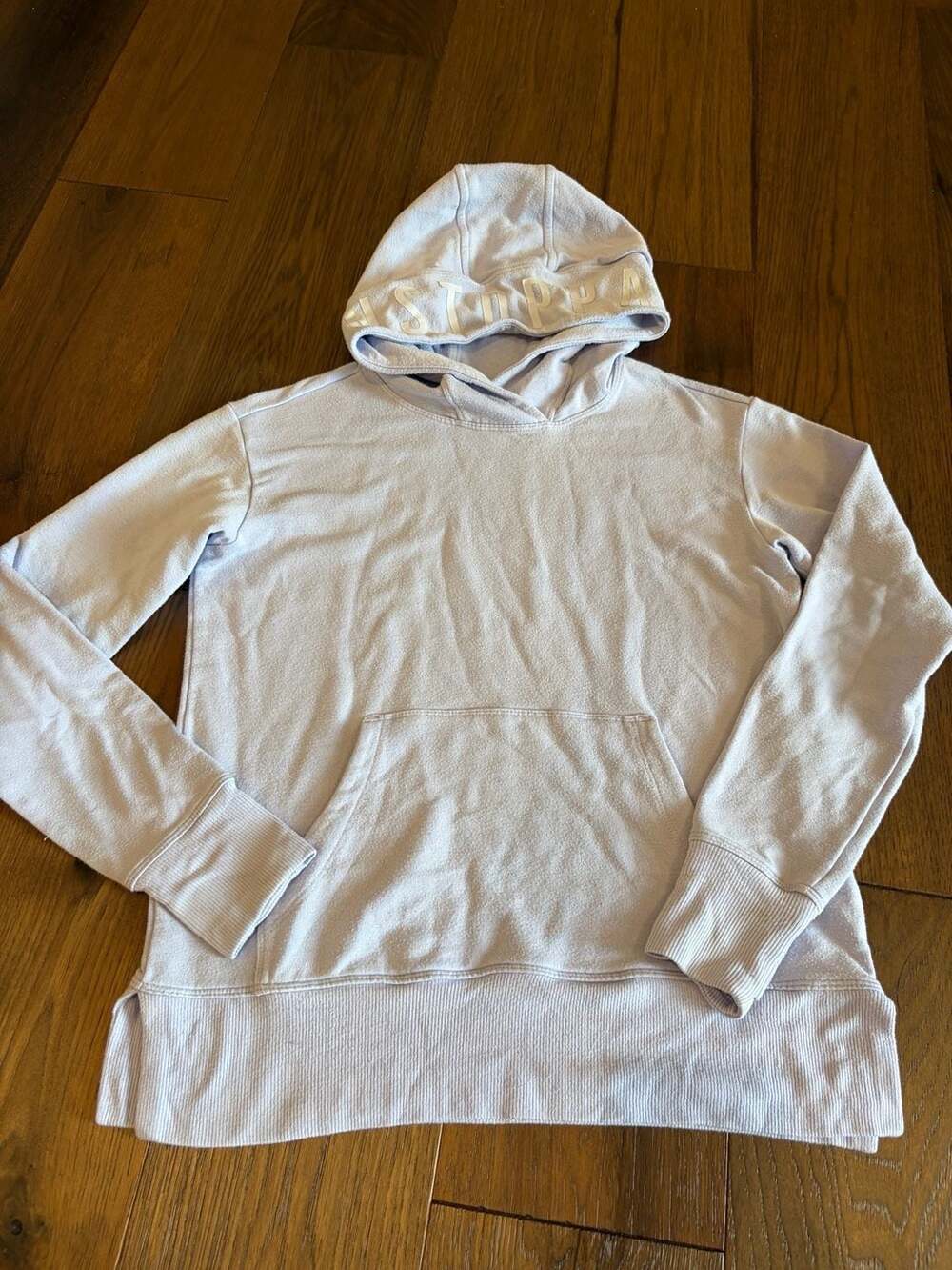 Athleta Girl Hoodie Size L/12 Light Purple Unstoppable